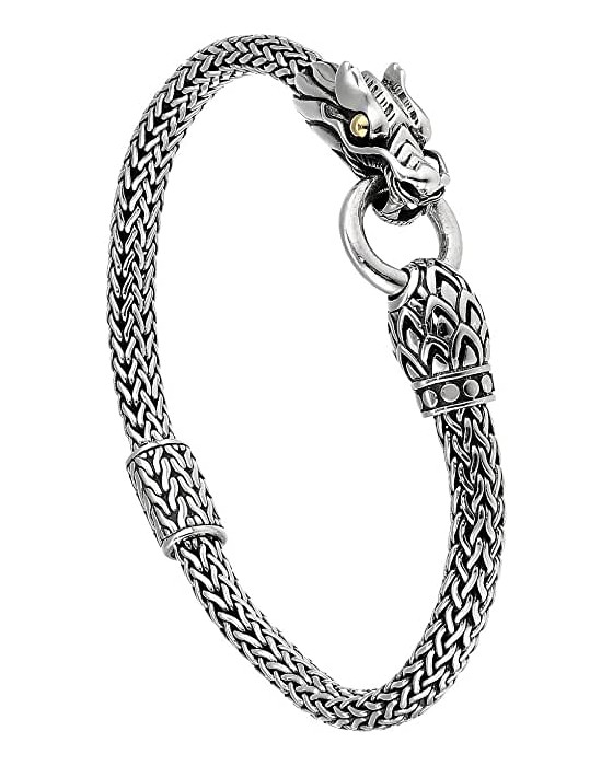 John Hardy Women's Legends Naga Gold & Silver Dragon Station Chain Bracelet